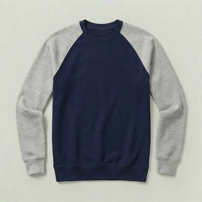 Image 1 of Two-Tone Raglan Sweatshirt