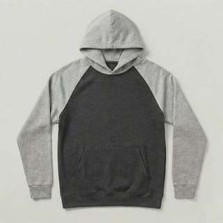 Image 1 of a product Two-Tone Raglan Hoodie