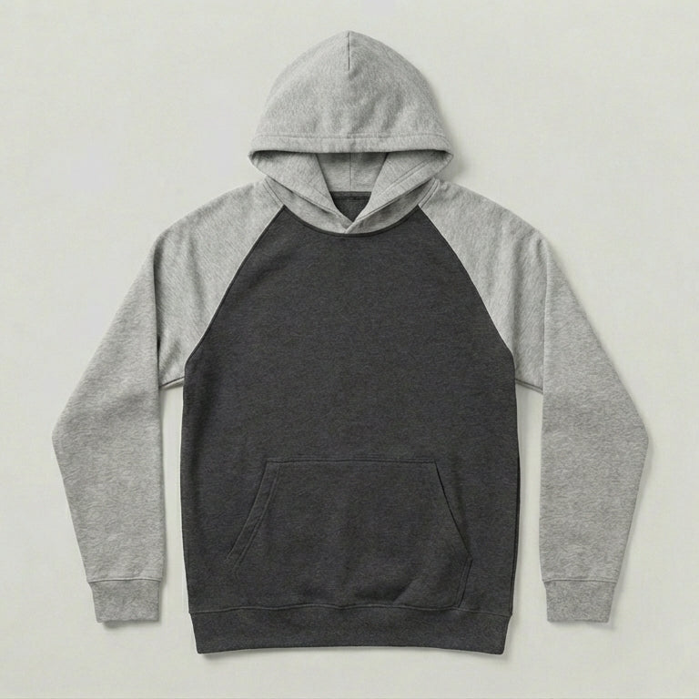 Two-Tone Raglan Hoodie